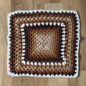 Handmade Vintage Crochet Square